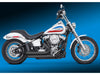 Amendment Exhaust - Black. Fits Softail 2018up with Non-240 Rear Tyre
