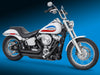 Declaration Turnouts Exhaust - Black. Fits Softail 2018up with Non-240 Rear Tyre