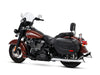 33in. True Dual SharkTail Exhaust - Chrome. Fits Softail 2018up.
