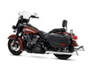 36in. True Dual SharkTail Exhaust - Chrome. Fits Softail 2018up.
