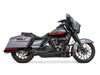 Combat Exhaust - Black with Black End Cap. Fits Touring 2017up.