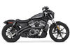 Radical Radius Exhaust - Black with Black End Caps. Fits Nightster 975 2022up.
