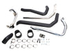 True Dual Headers - Black. Fits Indian Tourer 2014up.