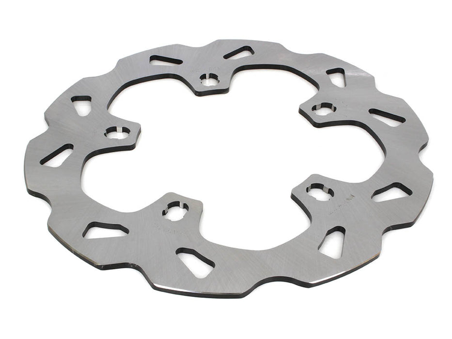 11.8in. Front Wave Disc Rotor - Stainless Steel. Fits Touring 2014-2023 with OEM Wheel.