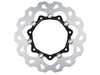 11.8in. Front Floating Wave Disc Rotor - Stainless Steel. Fits Touring 2014-2023 with HD Agitator Wheel.