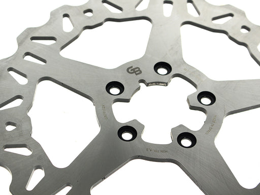 11.5in. Front Solid Mount Wave Disc Rotor. Fits Big Twin & Sportster 1984-1999.