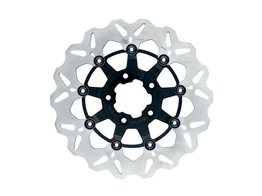 12.6in. Front Wave Floating Disc Rotor - Contrast Cut. Fits Pan America 2021up with Spoke Wheel & CVO Touring 2023up