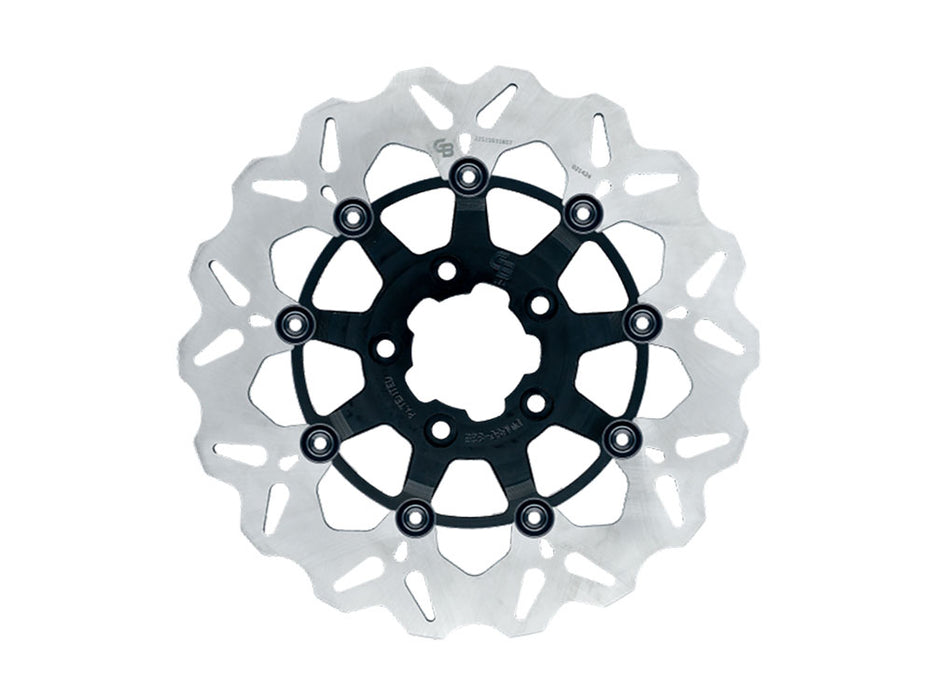 12.6in. Front Wave Floating Disc Rotor - Contrast Cut. Fits Pan America 2021up with Spoke Wheel & CVO Touring 2023up