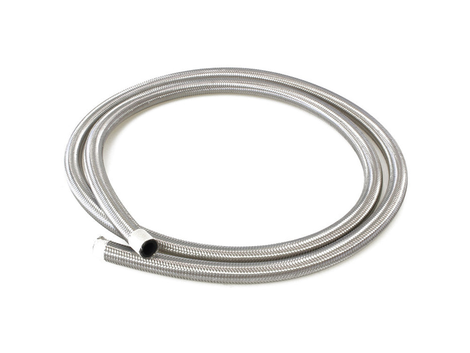 3/8in. Braided Steel Oil Line - 6 Foot Roll.