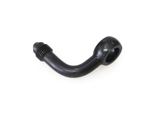 Black 3/8in. ID, 90 Degree Banjo. Fits Hide-A-Line Micro Line.