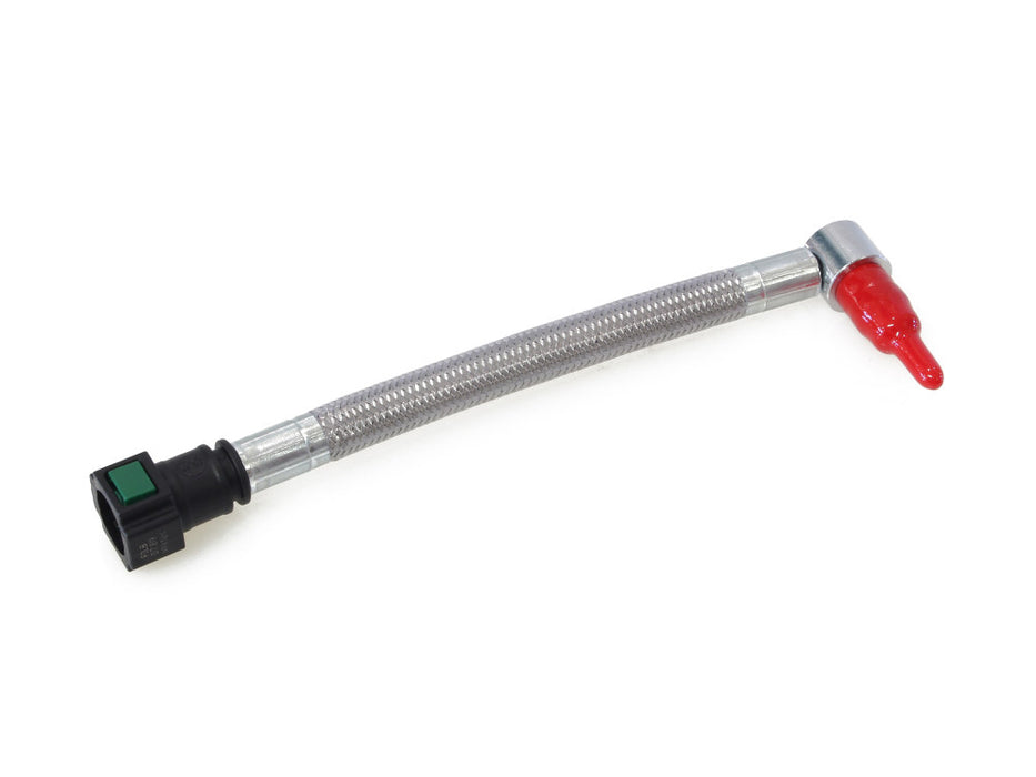 EFI Fuel Line - Stainless Steel. Fits Softail 2001-2015, Dyna 2004-2017 & Touring 2002-2007
