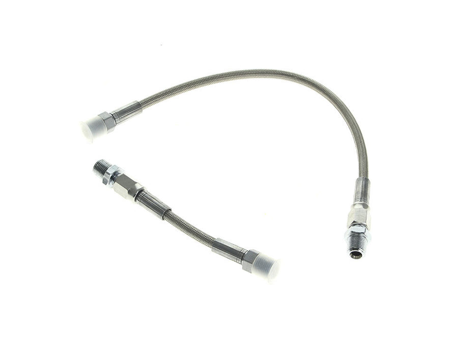 Rocker Oil Line Kit - Stainless Steel. Fits Big Twin 1966-1984