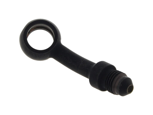 Black 7/16in. ID, 35 Degree Banjo - Male #3 End.