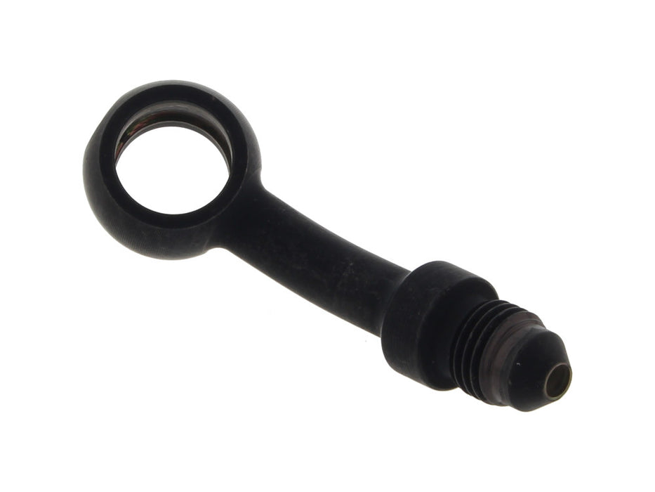 Black 7/16in. ID, 35 Degree Banjo - Male #3 End.