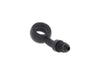 Black True 12mm ID, 20 Degree Banjo - Male #3 End.