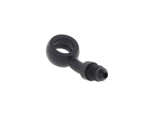 Black True 12mm ID, 20 Degree Banjo - Male #3 End.