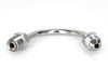 Adapter Fitting 3/8-24 Inverted Flare x 150 Degree Bend to AN3 Line