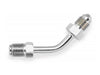 Adapter Fitting 3/8-24 Inverted Flare x 45 Degree Bend to AN3 Line