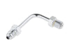 Adapter Fitting 3/8-24 Inverted Flare x 90 Degree Bend to AN3 Line