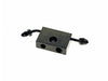 ABS Front Brake Line Adapter - Black. Fits Sportster 2014-2021 with Single Disc