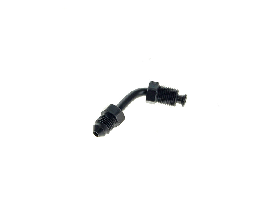 ABS Lower to Upper Brake Line Adapter Black. Fits Softail 2018up.