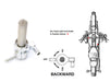 High-Flow Fuel Tap / Petcock with 22mm Thread & 5/16in. Backward Facing Fuel Outlet - Chrome. Fits Softail 1984-2006, Dyna 1991-2006, FXR 1982-1994, Touring 1988-2006, Sportster 1975-2006 & 4Spd Big Twin 1975-1986