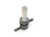 High-Flow Fuel Tap / Petcock with 22mm Thread & 5/16in. Inward Facing fuel Outlet - Black. Fits Softail 1984-2006, Dyna 1991-2006, FXR 1982-1994, Touring 1988-2006, Sportster 1975-2006 & 4Spd Big Twin 1975-1986