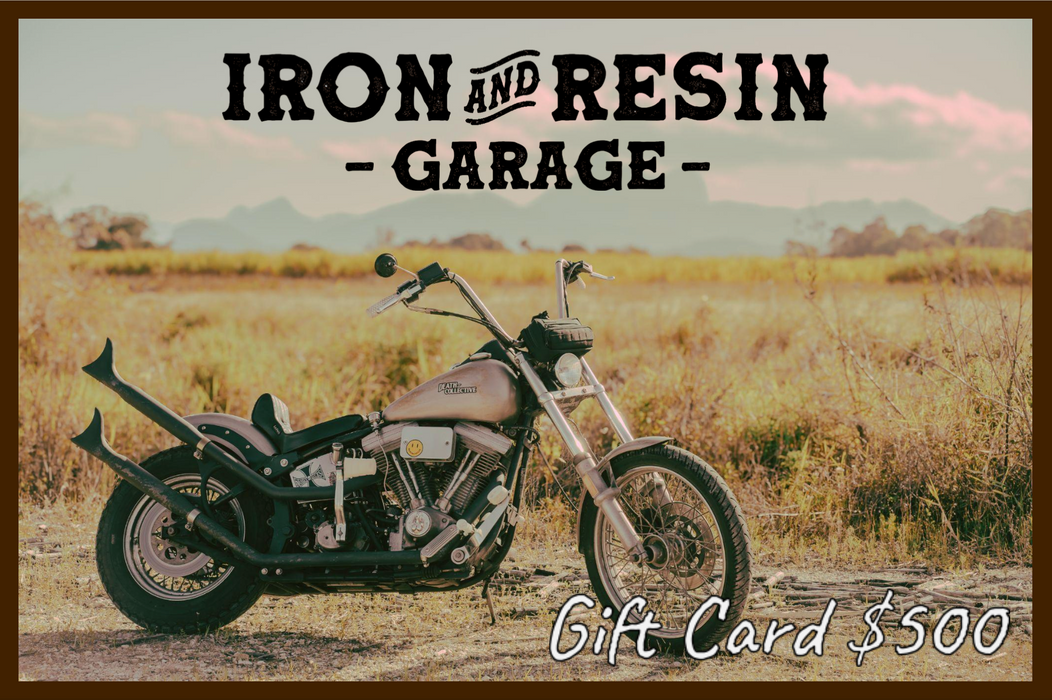 Iron & Resin Gift Card