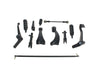 Forward Controls - Black. Fits Sportster 2004-2013