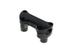 2in. Straight Risers with Top Clamp & Hardware - Black. Fits 1in. Handlebar
