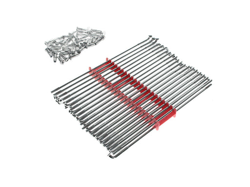 21in. Spokes - Chrome. Fits Original Style H-D Drop Center Rims when used in conjunction with H-D style Wide Glide Front Hub