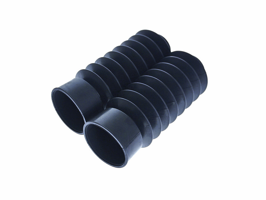 41mm Rubber Fork Boot Gaiters - Black