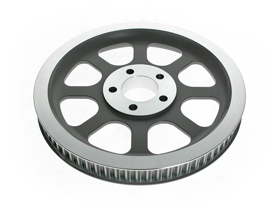 70 Tooth x 1-1/8in. Rear Pulley - Silver. Fits Softail 2000-2006