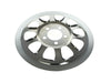 Rear Pulley Cover - Chrome. Fits Dyna 2006-2017 & Softail 2007up with 66 Teeth Rear Pulley
