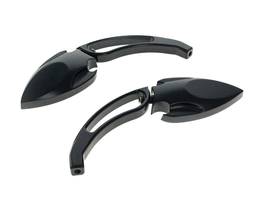 Spade Mirrors - Black