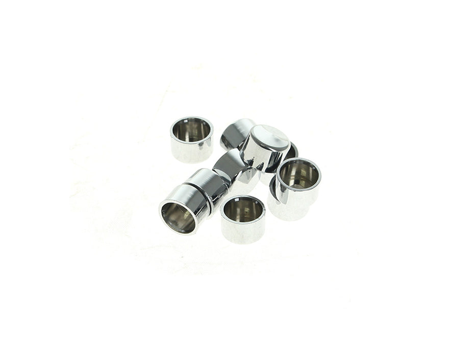 Kool Kaps - Chrome. Fits 1/4in. Socket Head Bolt. Pack of 10