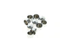 Kool Kaps - Black. Fits 1/4in. Socket Head Bolt. Pack of 10