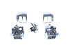 Switch Housing - Chrome. Fits Softail 1996-2010, Dyna 1996-2011, Road King 1996-2013, V-Rod 2002-2013 & Sportster 1996-2013