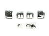 Handlebar Control Kit - Chrome. Fits Big Twin 1996-2010 & Sportster 1996-2003 with Single Disc Front Brake