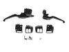 Handlebar Control Kit - Black. Fits Single Disc Softail 2011-2014 & Dyna 2012-2017
