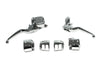 Handlebar Control Kit - Chrome. Fits Single Disc Softail 2011-2014 & Dyna 2012-2017