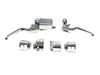 Handlebar Control Kit - Chrome. Fits Big Twin & Sportster 1982-1995 Models with Single Disc Rotors