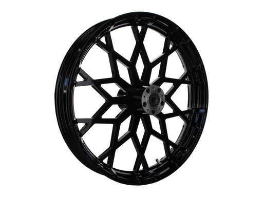 23in. x 3.75in. Marquise/Prodigy Replica Wheel - Gloss Black. Fits Touring 2008up