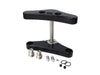 3 Degree Raked 39mm Wide Glide Conversion Triple Tree Kit - Black. Fits Sportster 1988-2003, FXR 1988-1994 & Dyna 1991-2005.