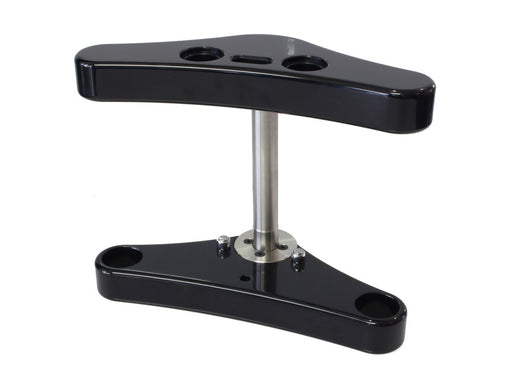 3 Degree Raked 39mm Wide Glide Conversion Triple Tree Kit - Black. Fits Sportster 1988-2003, FXR 1988-1994 & Dyna 1991-2005.