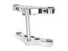 3 Degree Raked 39mm Wide Glide Conversion Triple Tree Kit - Chrome. Fits Sportster 1988-2003, FXR 1988-1994 & Dyna 1991-2005.