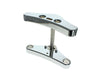 3 Degree Raked 39mm Wide Glide Conversion Triple Tree Kit - Chrome. Fits Sportster 1988-2003, FXR 1988-1994 & Dyna 1991-2005.