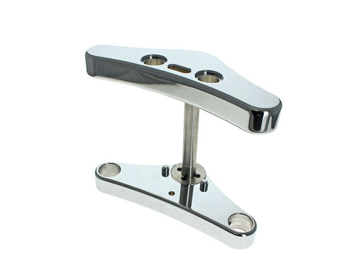 3 Degree Raked 39mm Wide Glide Conversion Triple Tree Kit - Chrome. Fits Sportster 1988-2003, FXR 1988-1994 & Dyna 1991-2005.