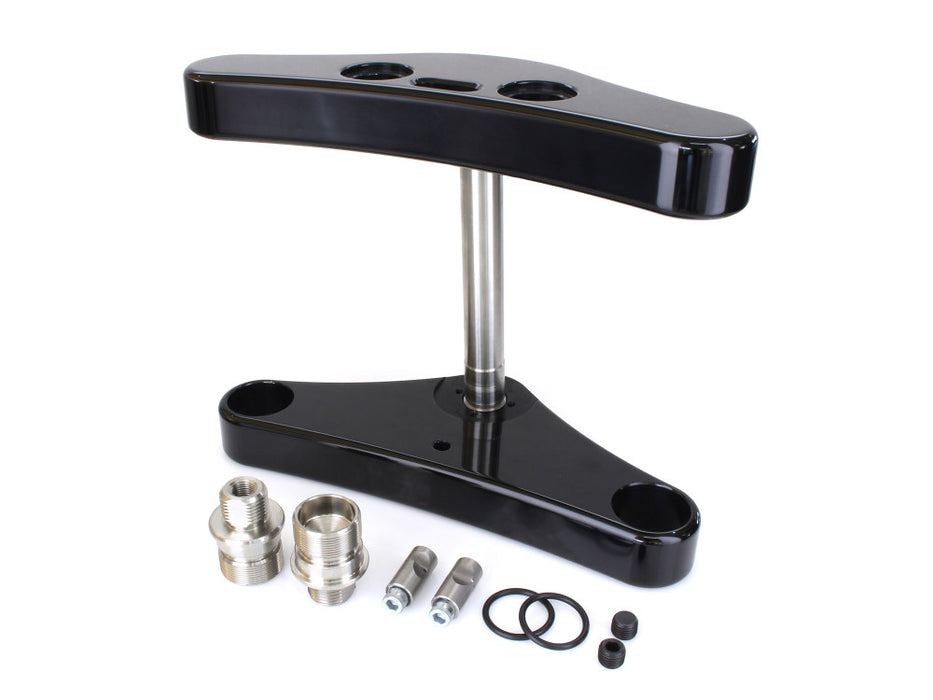 3 Degree Raked Triple Tree Kit - Black. Fits FX Softail 1984-2017 & Dyna Wide Glide 1993-2005.