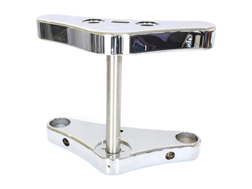 5 Degree Raked Triple Tree Kit - Chrome. Fits FX Softail 1984-2017 & Dyna Wide Glide 1993-2005.